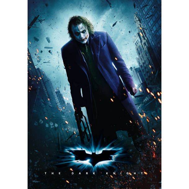 MightyPrint Dark Knight Joker Wall Decor Wayfair